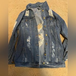 Ripped Jean jacket